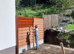 Veronique Gouwy au jardin