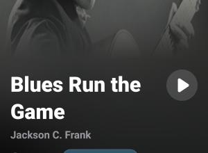 Blues run the game 