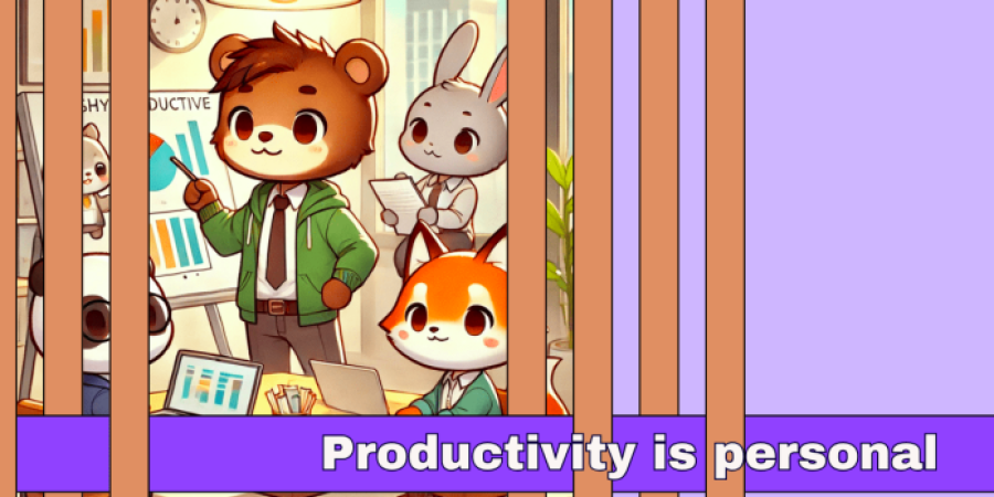 La productivité est une affaire personnelle