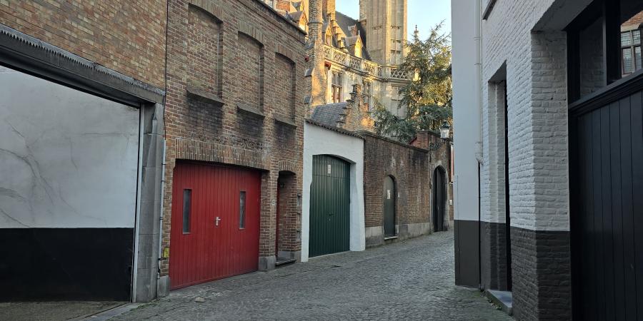 Je sors de la boulangerie Van Mullem