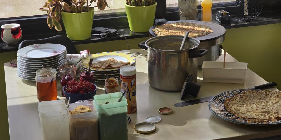 Crêpes pour 27 personnes 